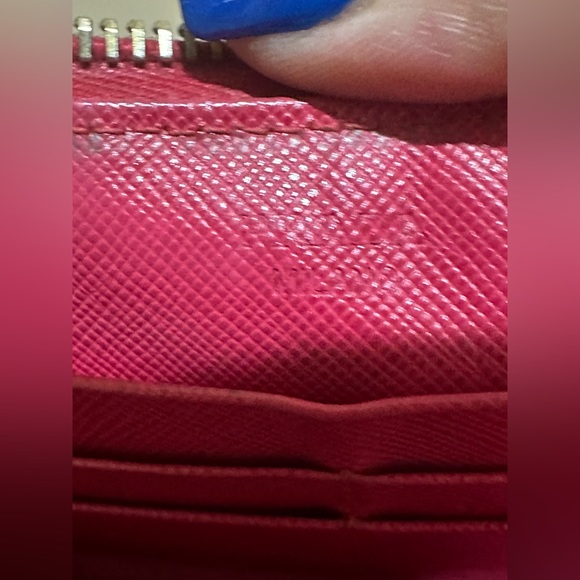 Prada Pink Saffiano Long Zip Wallet - Picture 8 of 13